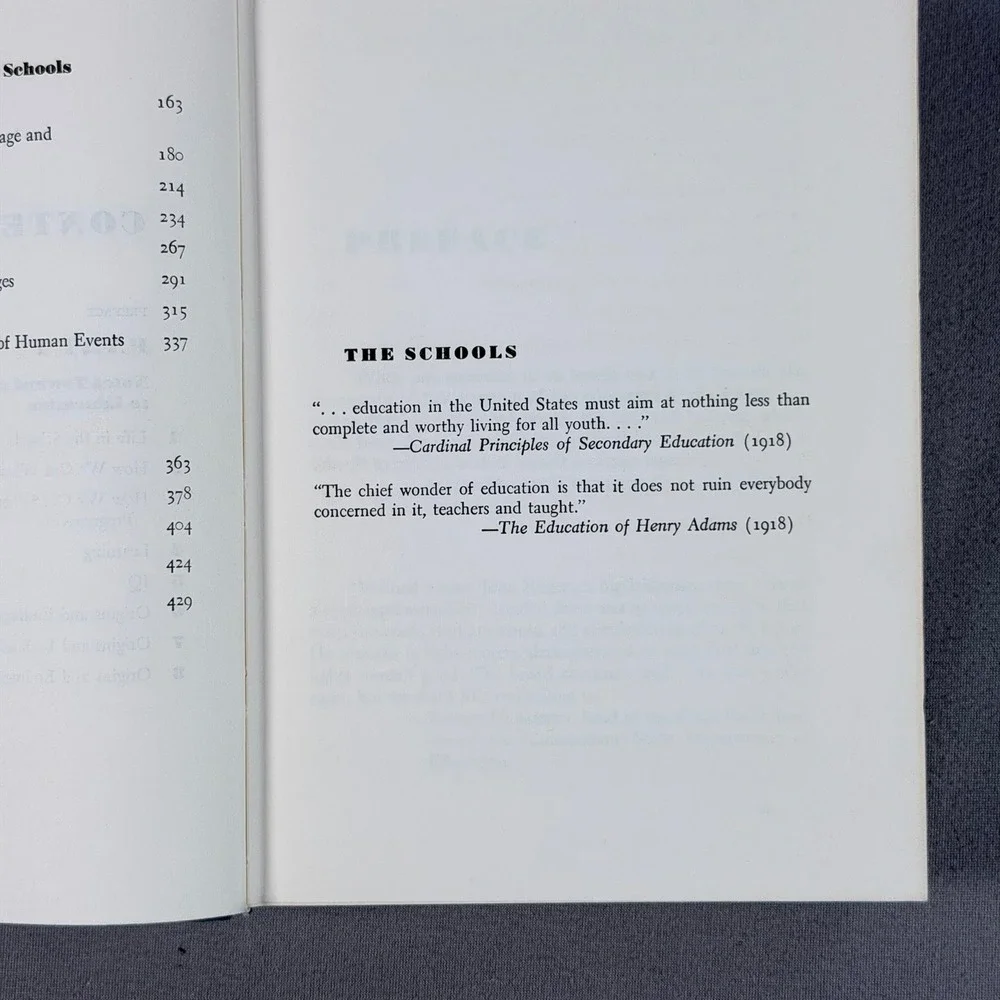 Martin Mayer The Schools Hardcover 1961 1st Edition Education History Sociology